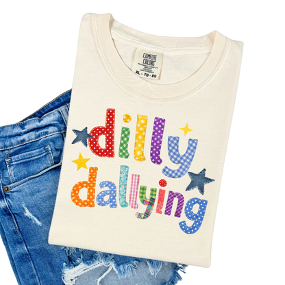 dilly dallying