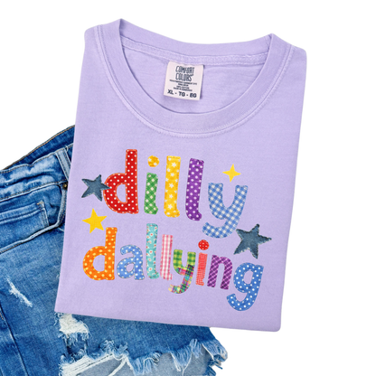 dilly dallying